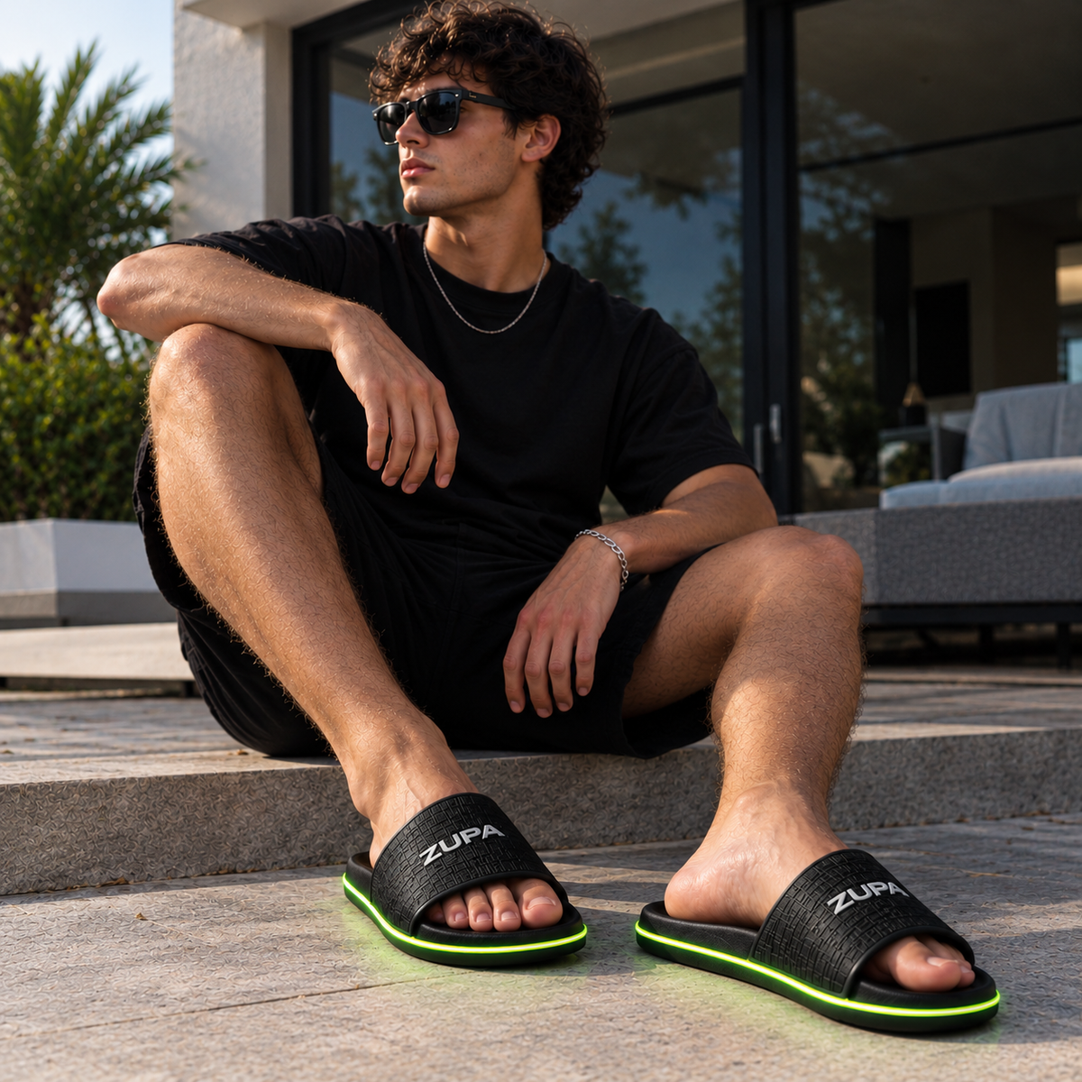ZUPA™ — Claquettes Confort Phosphorescentes adultes